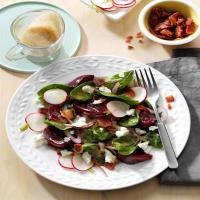 Pickled Beet Salad with Bacon Vinaigrette_image