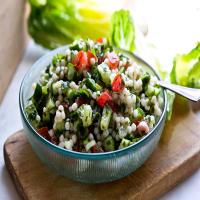 Cucumber and Israeli Couscous Salad image