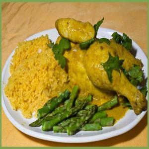 Malaysian Chicken With Curry Sauce_image