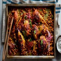 Sheet-Pan Chicken With Chickpeas, Cumin and Turmeric image