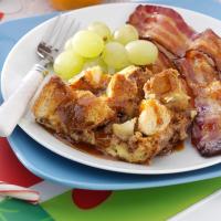 Toffee Apple French Toast with Caramel Syrup image