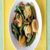 Scallop and Snap Pea Stir-Fry_image