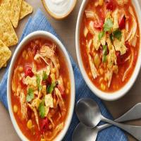 Slow-Cooker Chicken Tortilla Soup image