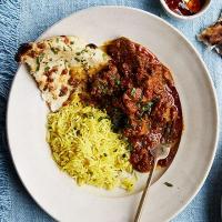 Leftover lamb curry image