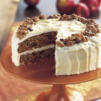 Apple Spice Cake with Walnuts and Currants image