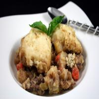 Tink's Cider Beef Stew With Fluffy Dumplings_image