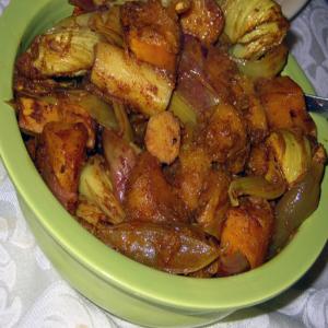 Spiced Winter Squash With Fennel image