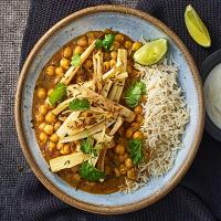 Chickpea & roasted parsnip curry image