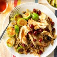 Slow-Cooked Cranberry Chicken_image