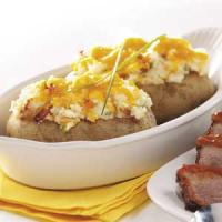 Twice-Baked Potatoes with Bacon_image