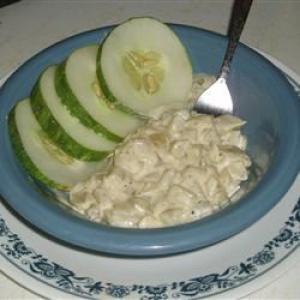 Creamy Buttered Cucumbers_image