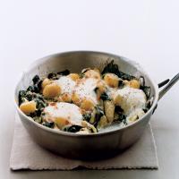Gratineed Gnocchi with Spinach and Ricotta image