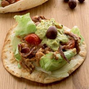 Feta tacos with guacamole image