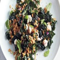 Kale and Farro Salad with Feta_image
