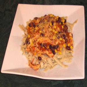 Salsa Chicken in the Crock Pot image