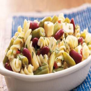 Three-Bean Pasta Salad_image