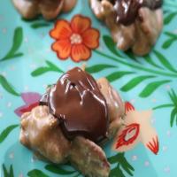 Chocolate-Topped Pralines image