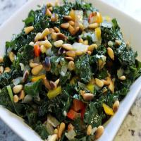 Tuscany Kale with Bell Peppers & Toasted Pine Nuts image