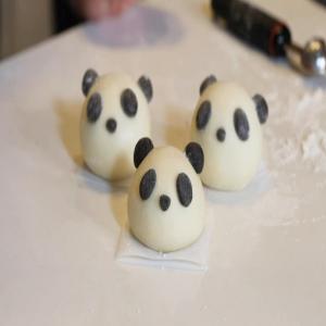 Red Bean-Stuffed Panda Buns Recipe by Tasty_image