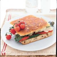 Grilled Vegetable and Mozzarella Panini image