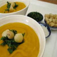 Creamy Vegan Roasted Sweet Potato Soup image
