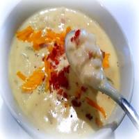 ~ Quick Cheesy Southern Hash Brown Potato Soup ~_image