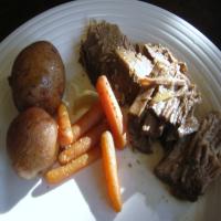Sweet and Sour Beef Pot Roast in the Slow Cooker image