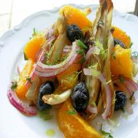 Spanish Charred Fennel, Orange and Olive Salad image