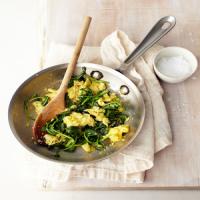 Watercress with Garlic and Scrambled Eggs_image
