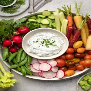 Greek Yogurt Ranch Dip - All the Healthy Things_image