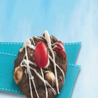 Triple Chocolate-Cherry Cookies image