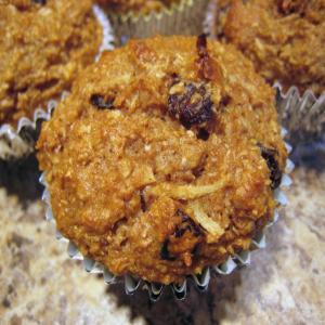 Healthy Raisin Coconut Muffins image