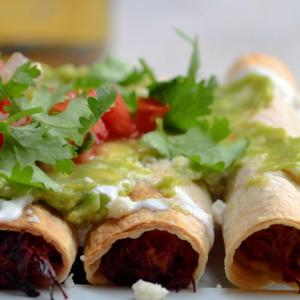Air Fryer Taquitos 2 Ways Recipe by Tasty image