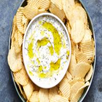 Charred Scallion Dip With Lemon and Herbs image