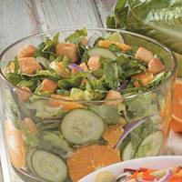 Orange Cucumber Tossed Salad_image