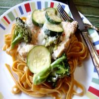Low-Fat Packet Italian Chicken and Vegetables_image