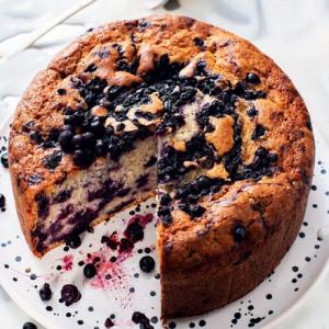 Blueberry cake_image