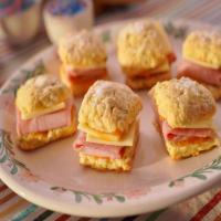 Ham and Cheese Scone Sandwiches_image