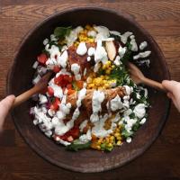 Rainbow Grilled Chicken Salad Recipe by Tasty image