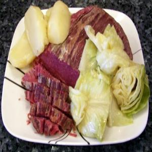 Pressure Cooker Corned Beef & Cabbage Recipe - (4.7/5) image