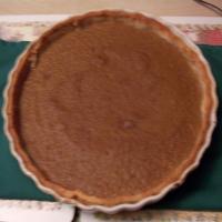 Deliciously Dark Pumpkin Pie_image