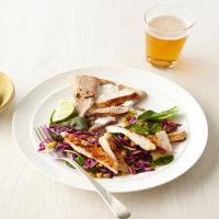 Red Cabbage Salad with Spicy Grilled Chicken and Pepitas_image