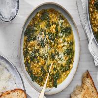 Lentil Soup with Wheat Berries and Kale image
