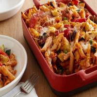Baked Penne with Roasted Vegetables_image