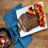Barbequed Marinated Flank Steak_image
