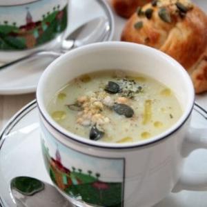 Cauliflower creamy soup_image
