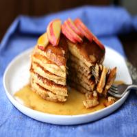 Healthy Applesauce Pancakes With No Sugar Added image