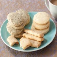 Classic Shortbread Cookies in 4 Ingredients with added 1 ingredient Variations_image