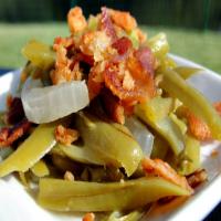 Spanish Green Beans With Bacon_image