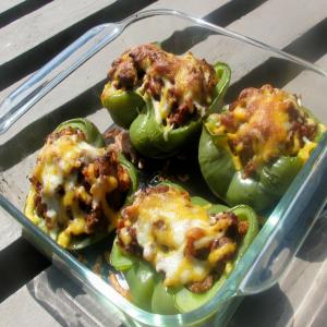 Weeknight Low-Carb Stuffed Bell Peppers image
